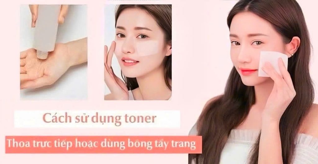 Cach thoa nuoc Toner